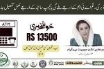 Get BISP Rs 13 500 Through ATM and Campsite