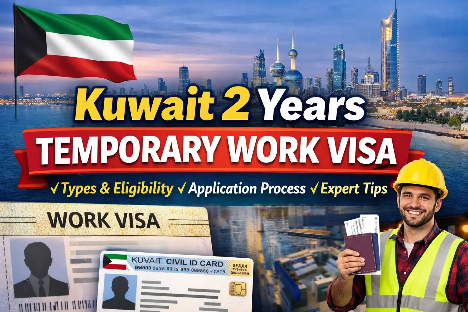 Kuwait 2 Years Temporary Work Visa 2026 Guide