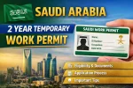Saudi Arabia 2 Year Temporary Work Permit