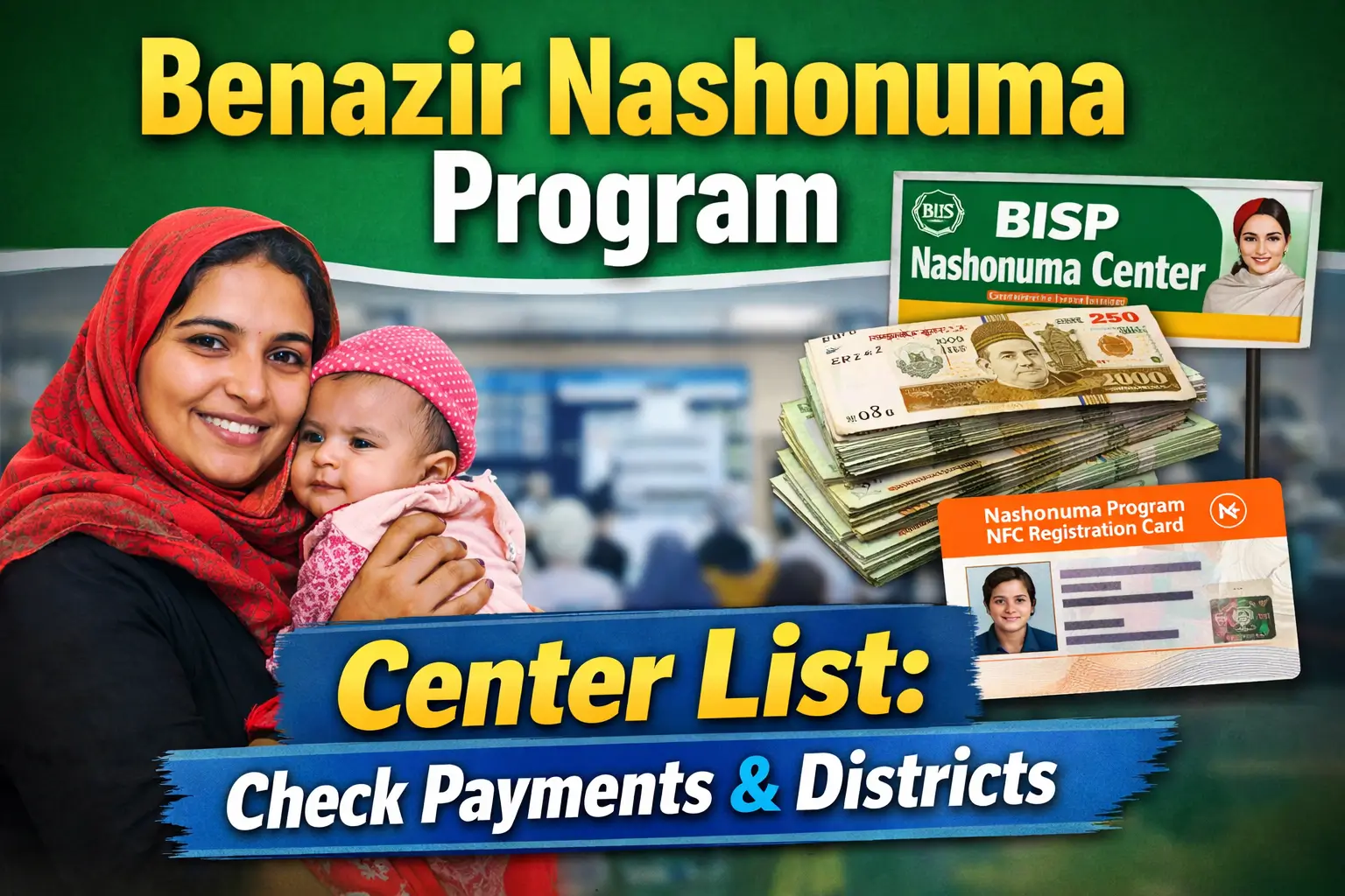 Benazir Nashonuma Program Center List