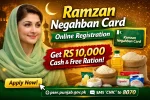 Ramzan Negahban Card Online Registration