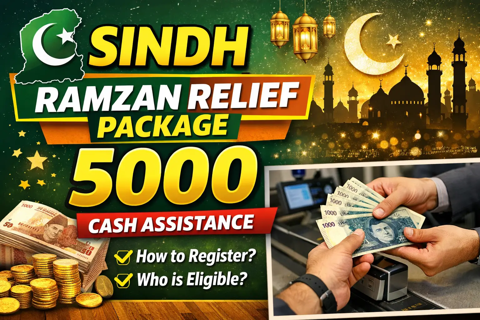 Sindh Ramzan Relief Package 5000 Registration